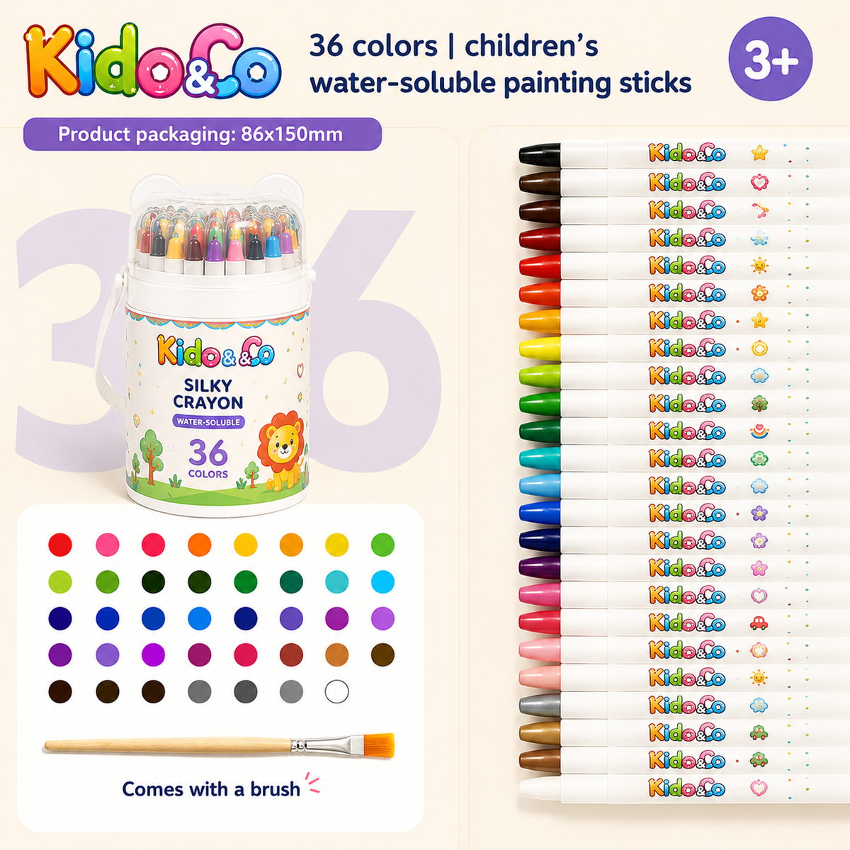 Washable Twist Crayons