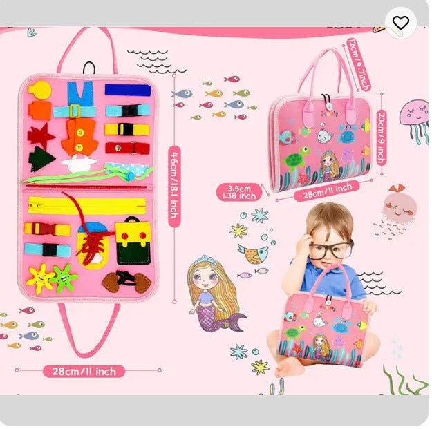 CozyBub™ Montessori Busy Book