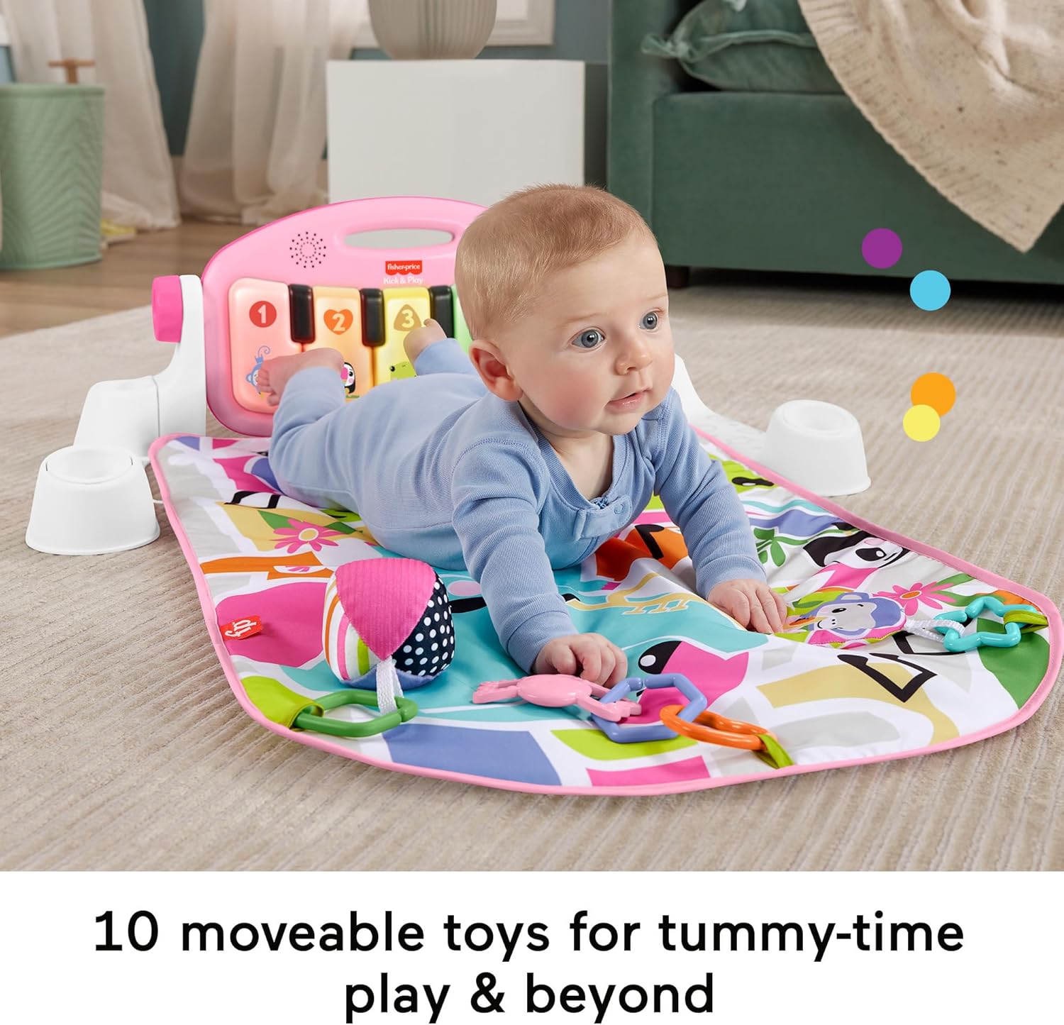 CozyBub™ Tummy Time Baby Activity Mat