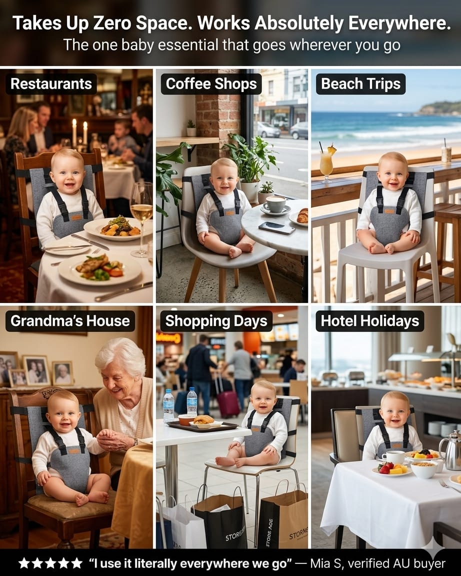 CozyBub™ Travel Chair Harness