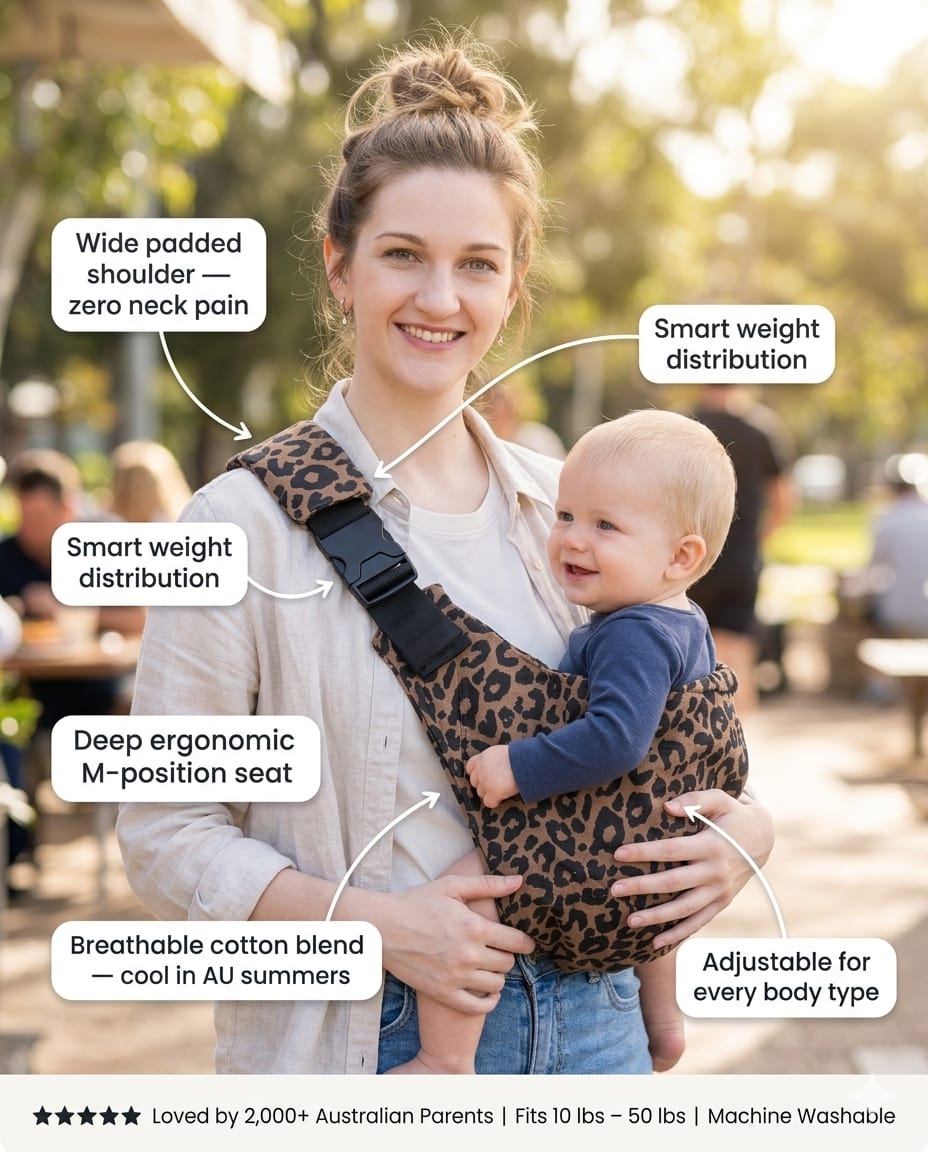 CozyBub™ Hands-Free Hip Carrier