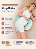 Pregnancy Support Pillow for Side Sleeping